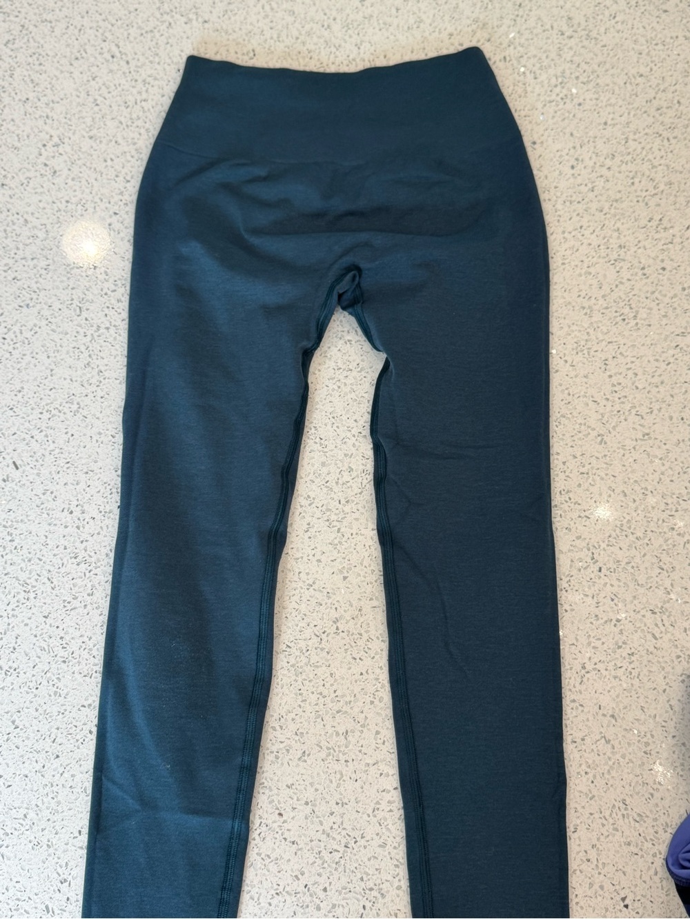 Alphalete dark teal Amplify Leggings - Picture 2 of 4